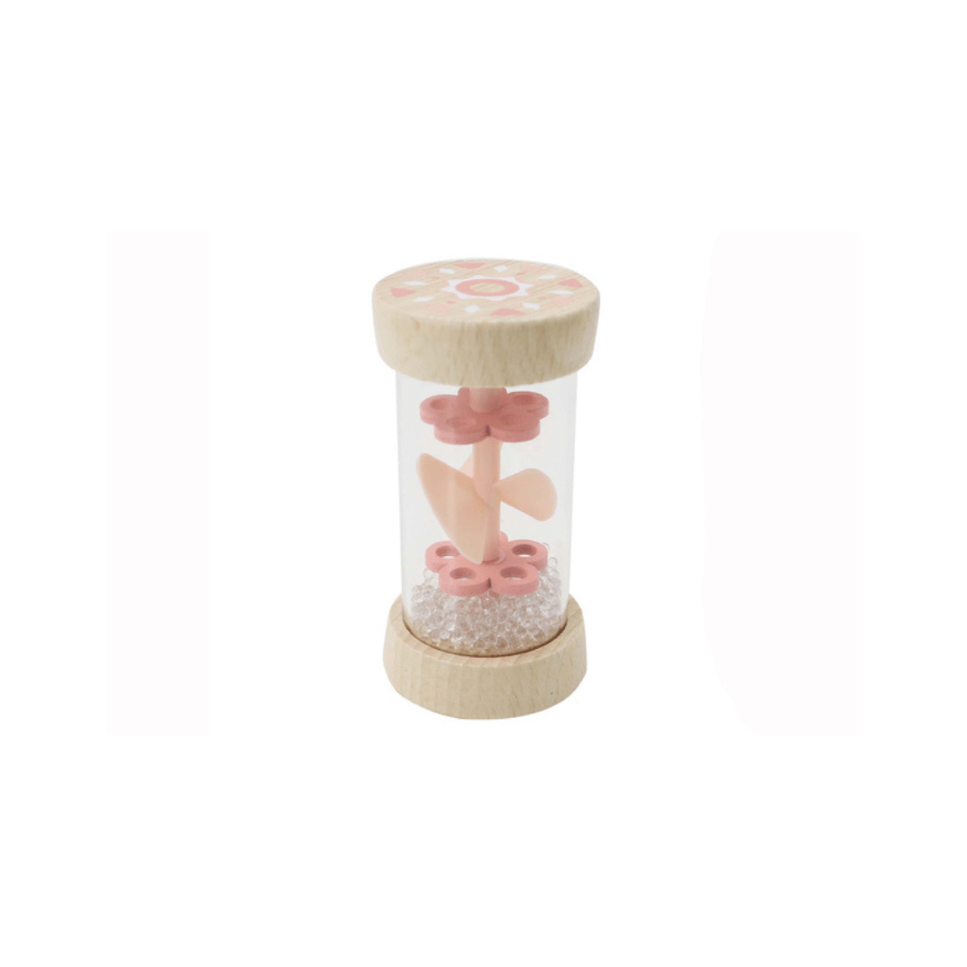 EcoWhirlie Rattle - Pink