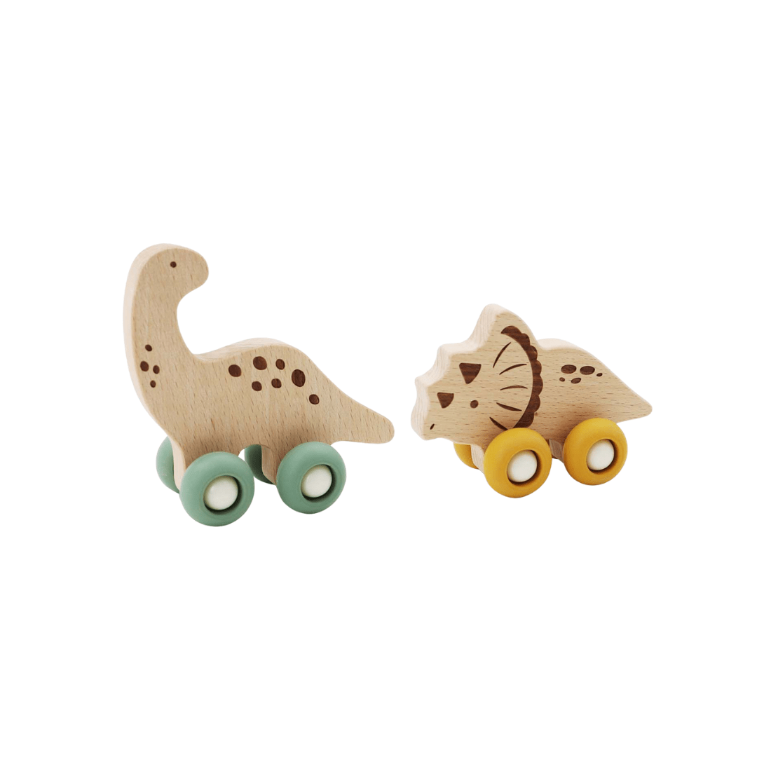 Dinosaur Movers Triceratops & Diplodocus - Ecowheels