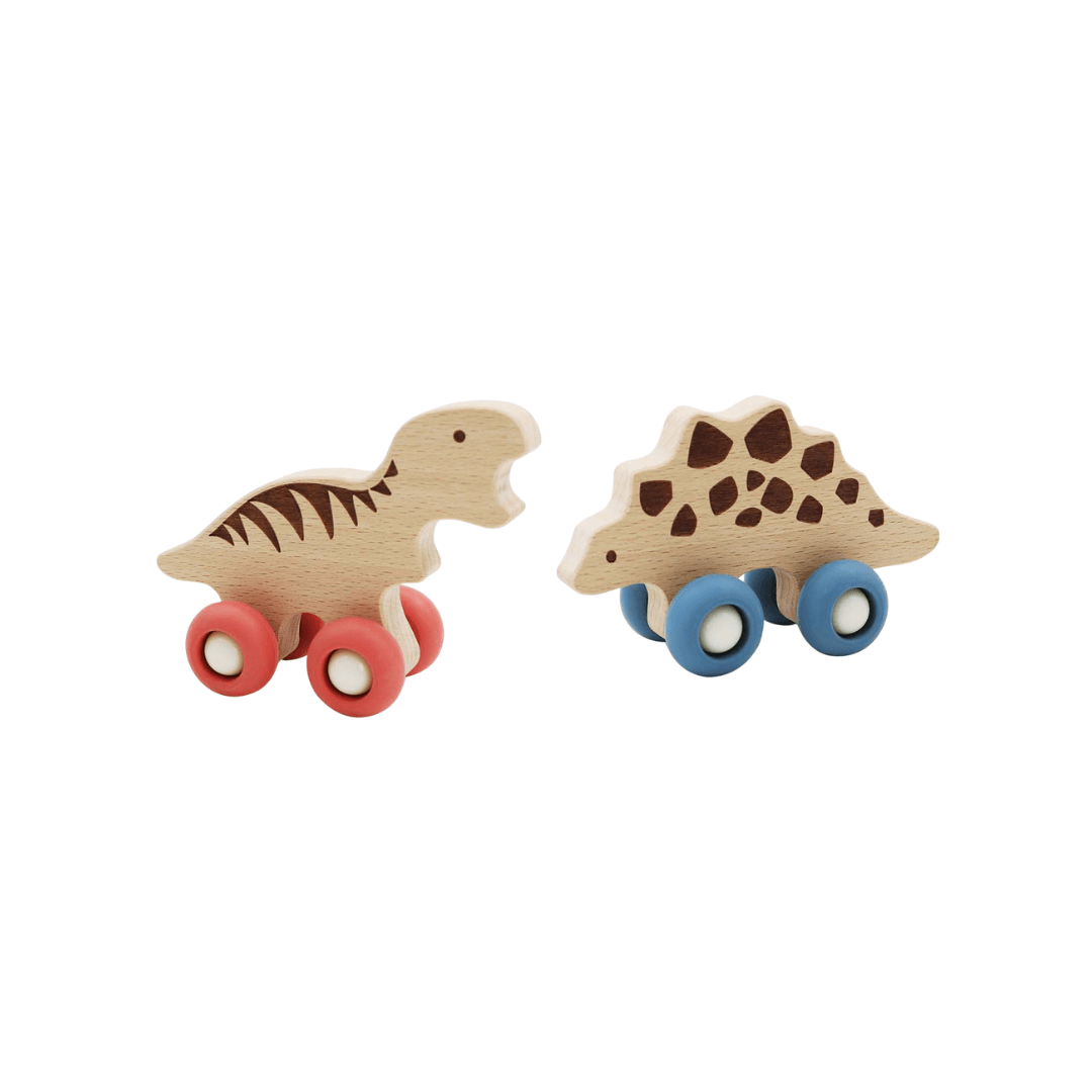 Dinosaur Movers Tyrannosaurus & Stegosaurus - Ecowheels