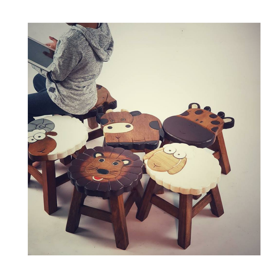 Wooden Kids Stools